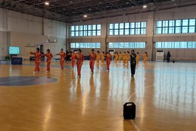 我校武术队在区赛中勇创佳绩，集体个人双丰收！